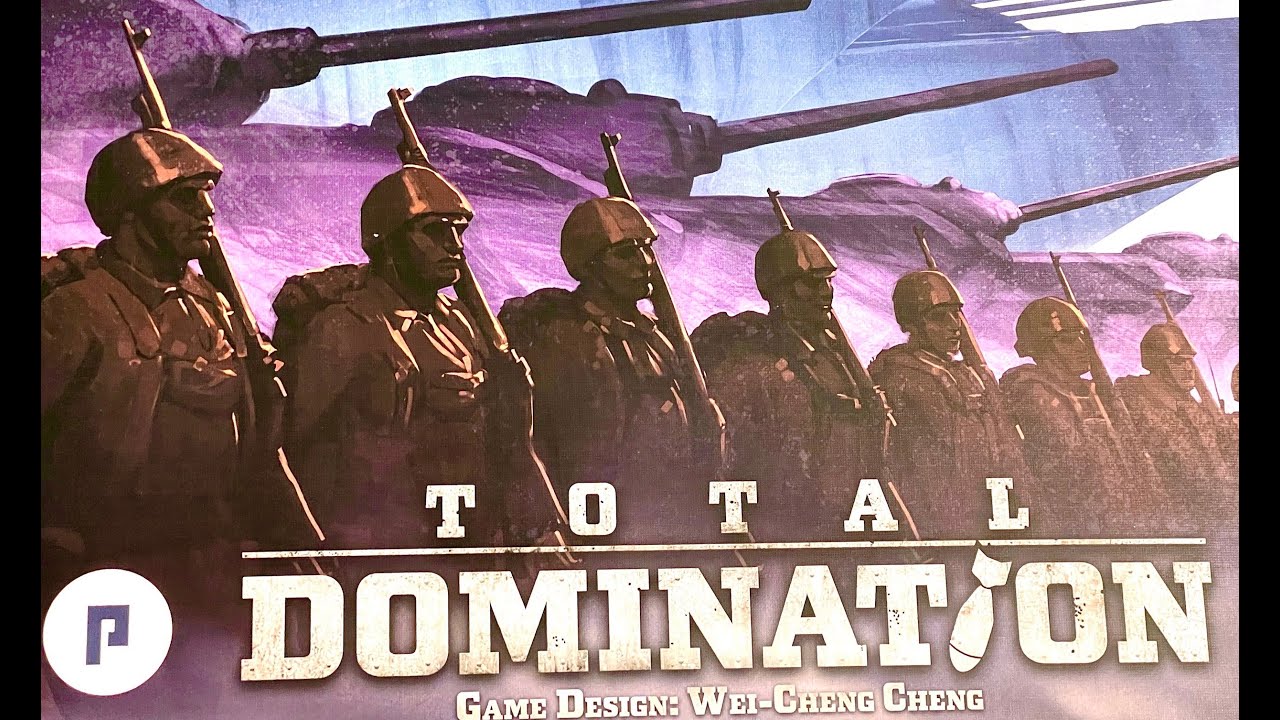 UN-BOXING 'Total Domination' from Phalanx Games & Wei-Cheng Cheng