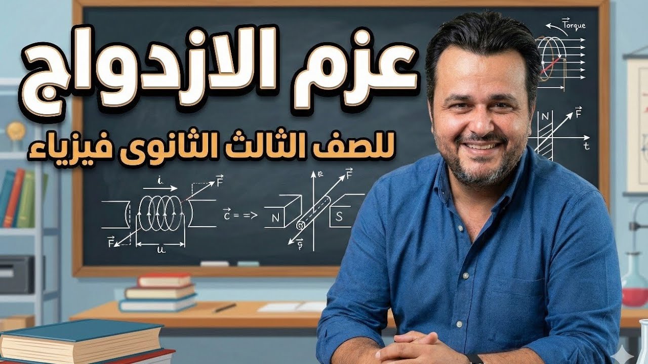 عزم الازدواج الصف الثالث الثانوى