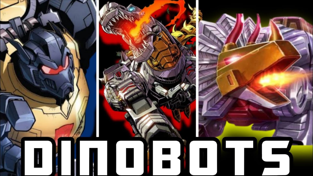 OS INDOMÁVEIS GUERREIROS DINOBOTS 