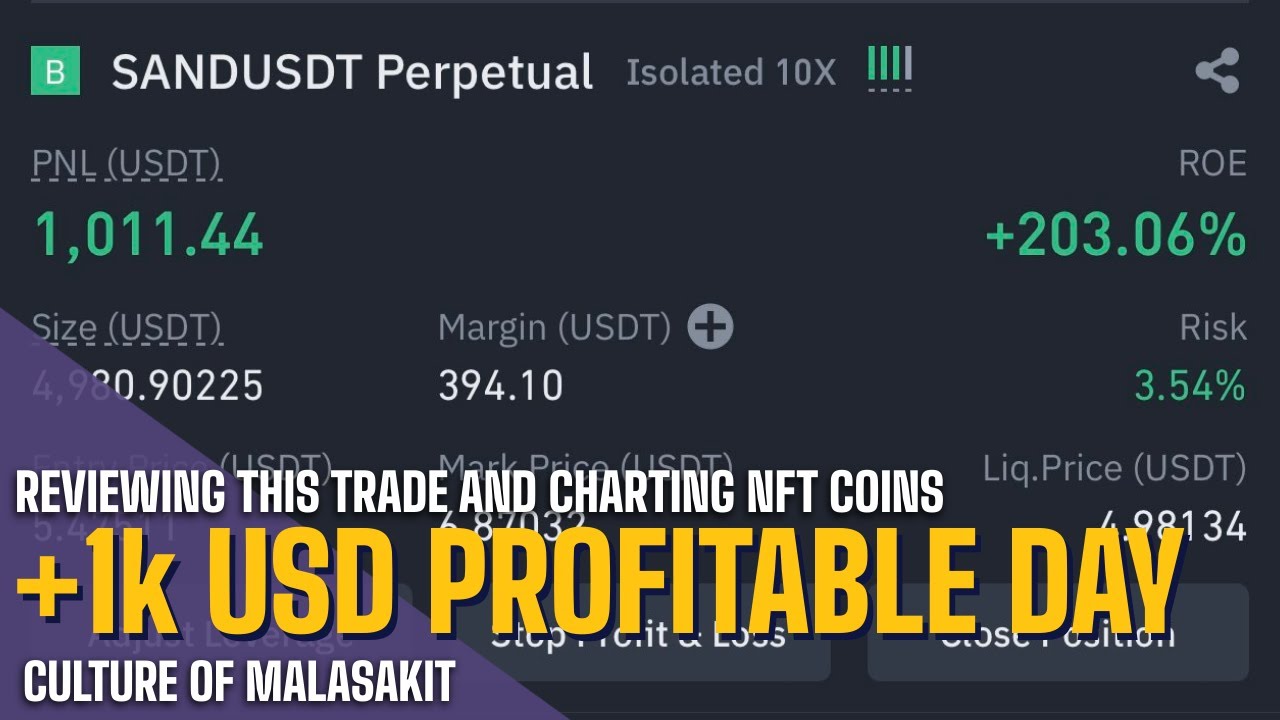 A 1,300 USDT PROFITABLE TRADE IN NFT #MANA #SAND TRADED WHEN POKEN GO METAVERSE PUSH