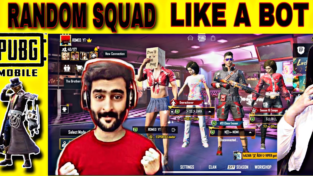 Joining Random Girls Squad Like A Bot || Yeh Sala Noob Niklo Iskk || Usko Khailna B Nhi Ata Hoga ||