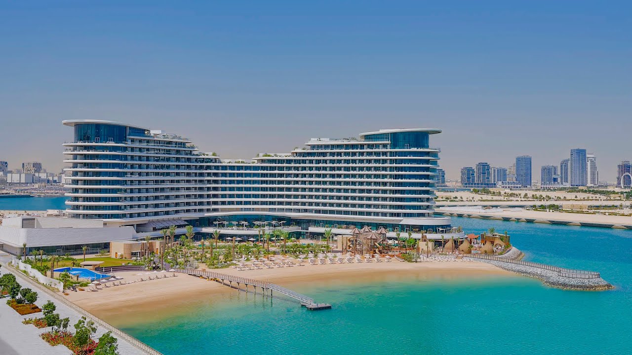 Обзор внутренней локации отеля Waldorf Astoria Luseil Doha #катар #travel #путешествия