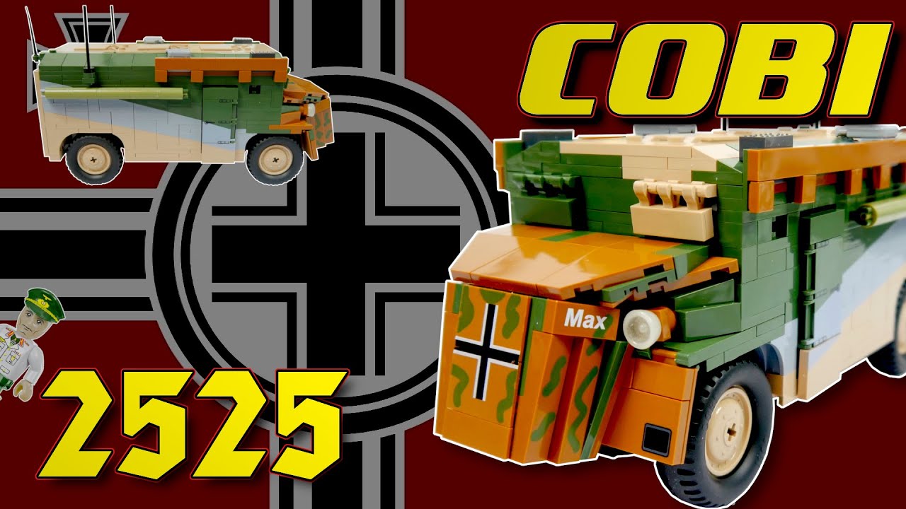 COBI 2525 | Rommel Mammut | AEC 4x4 ACV | 🌴 Afrikakorps Review | Noppenecke