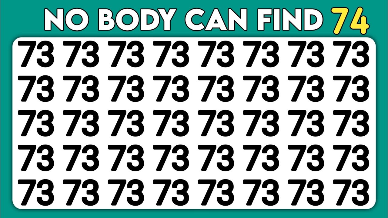 Find The Odd One Out |Test Your Observation Skills Mastery| Number & Letter Edition| Easy to Extreme