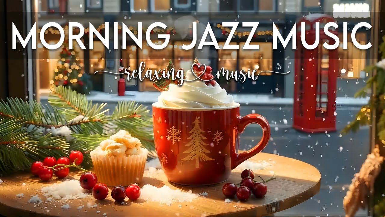 Morning Jazz Music☕ January Bossa Nova Instrumental & Relaxing Jazz Cafe Music for Studying'