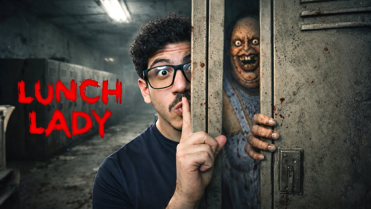 حاولت أهرب من المدرسة المرعبة 😱😭 | Lunch Lady