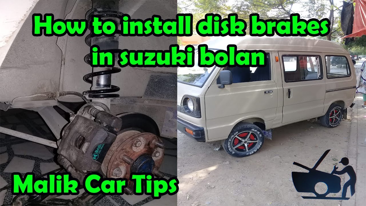 Suzuki bolan ko disk brake kese lgate hain | Suzuki carry dabbe ko disk brake lgane ka treeka| urdu
