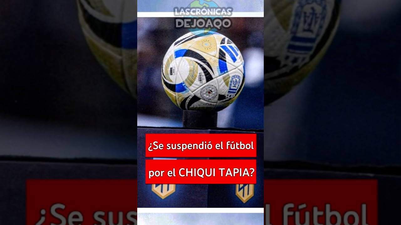 &iquest;Por qu&eacute; se SUSPENDI&Oacute; el F&Uacute;TBOL ARGENTINO? 😱| Paro de los clubes por Chiqui Tapia #FutbolArgentino
