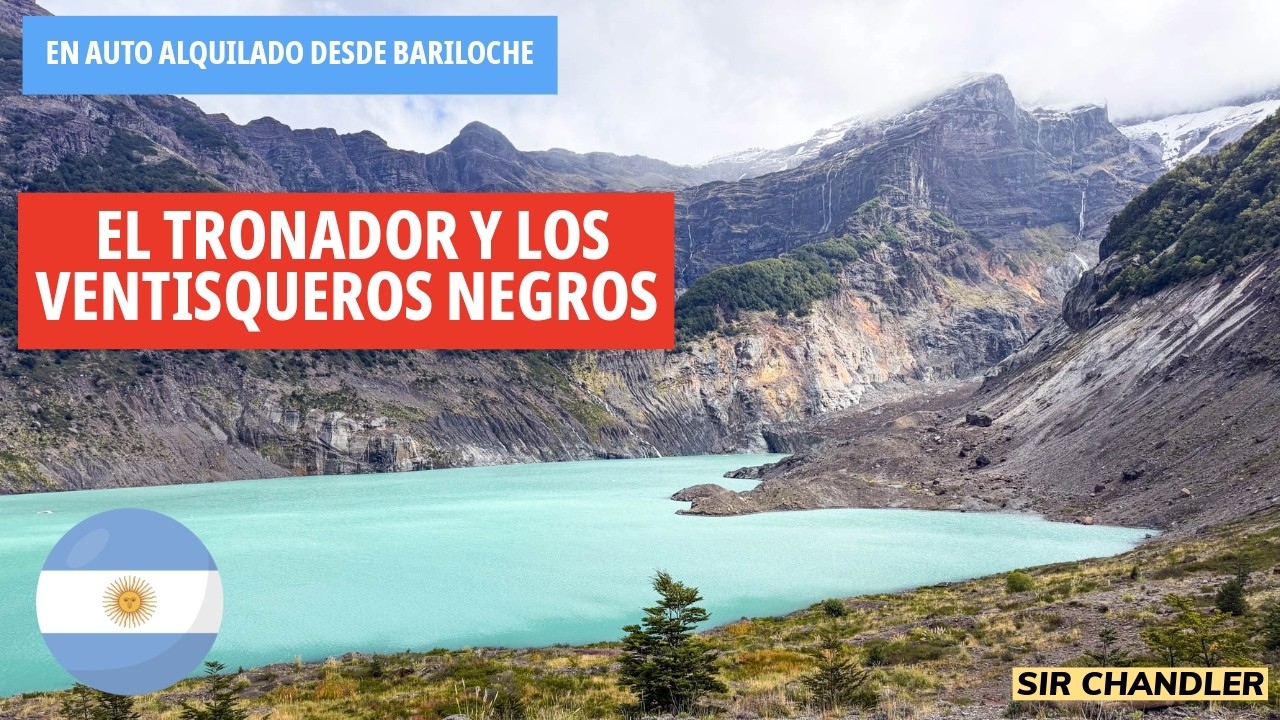 VAMOS AL TRONADOR Y LOS VENTISQUEROS NEGROS DESDE BARILOCHE EN AUTO