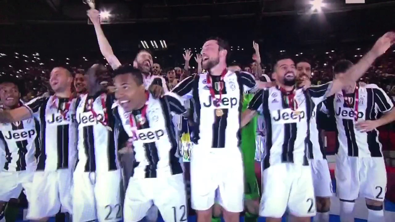 Primo trofeo portato a casa, Coppa italia Juventus Lazio 2 - 0 vicini al Triplete