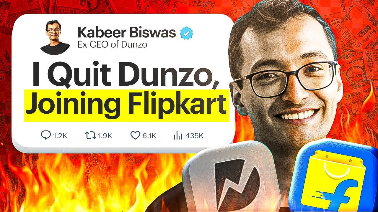 Indian Startup News 243: Kabeer Biswas Leaving Dunzo to Join Flipkart Minutes