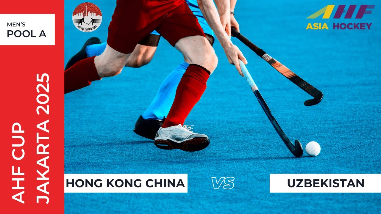 Asia Hockey Federation Cup 2025 Jakarta - Pool A - Hong Kong China v Uzbekistan (Men's)