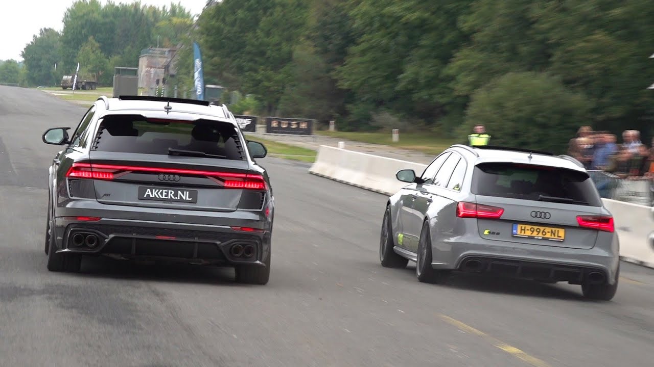 750HP Audi RS6 Avant C7 vs ABT Audi RSQ8-R Signature Edition