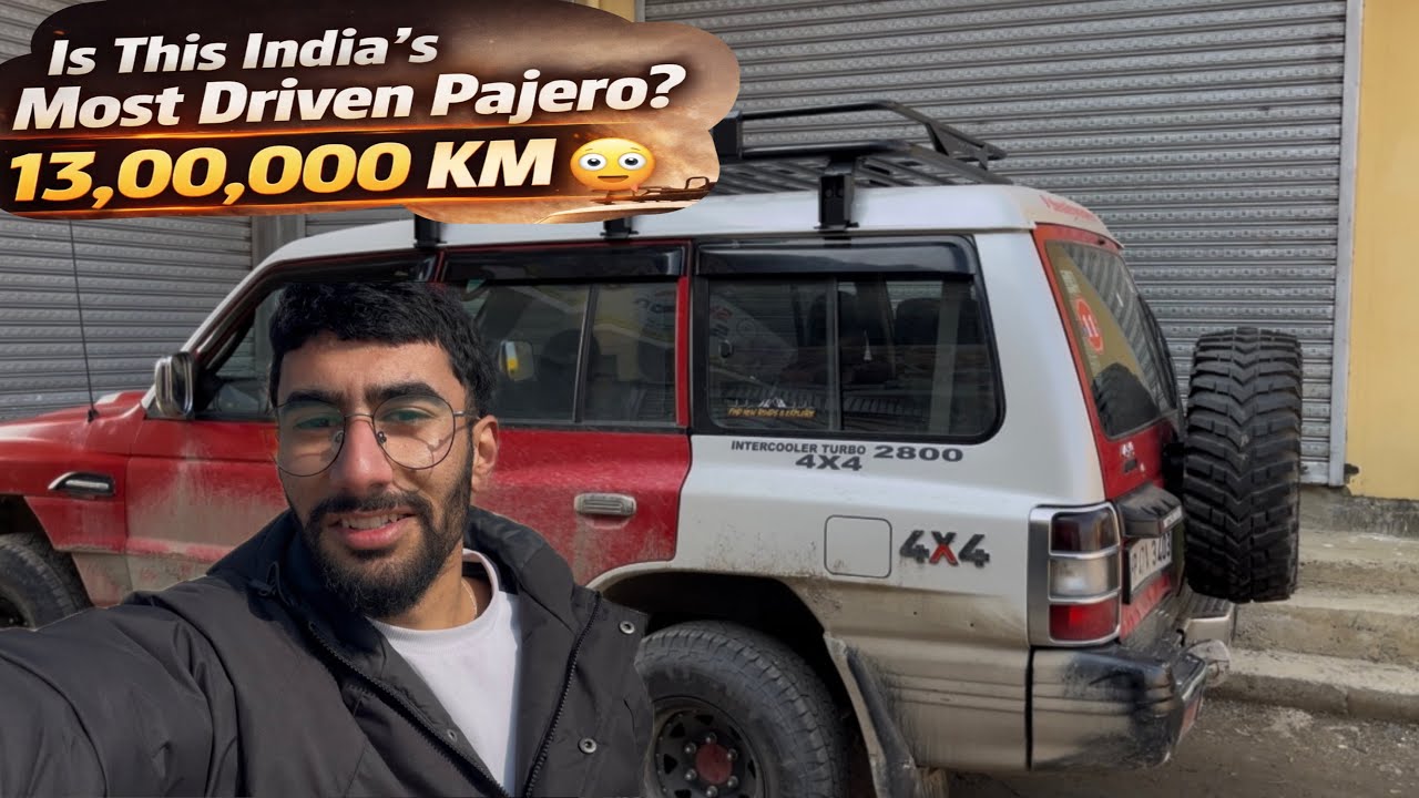 Is This India’s Most Driven Pajero🤯 ? 13,00,000 KM😱 India’s Rarest Pajero Review🔥 I’ve Ever Seen 🤯‼️