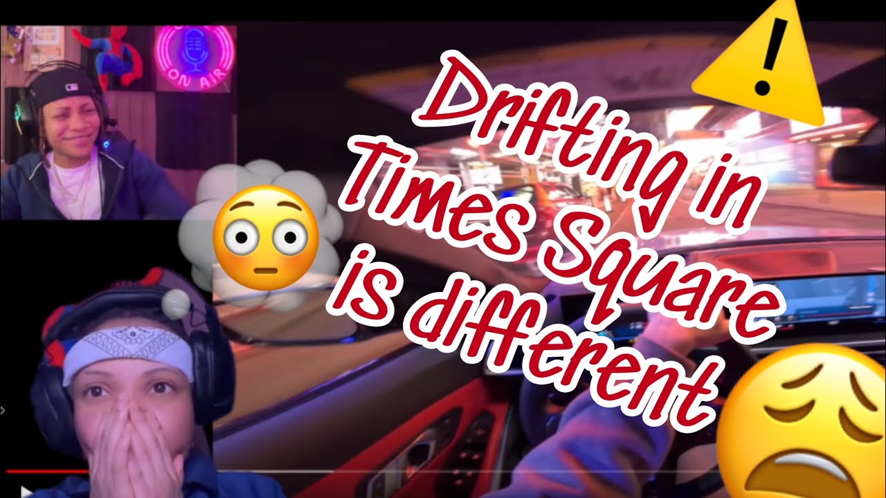 SQUEEZE.BRNZ Drifting through TimesSquare 🎥🍿 - TT shanell Reacts