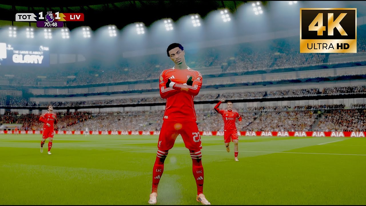 4K | PES 2026 Ultra Realism Graphic Next-Gen | Totnamhot sper vs Liverpool | JCC Reshade