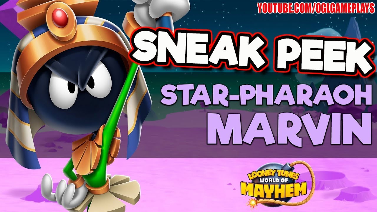 Star-Pharaoh Marvin Sneak Peek - Looney Tunes World of Mayhem #312