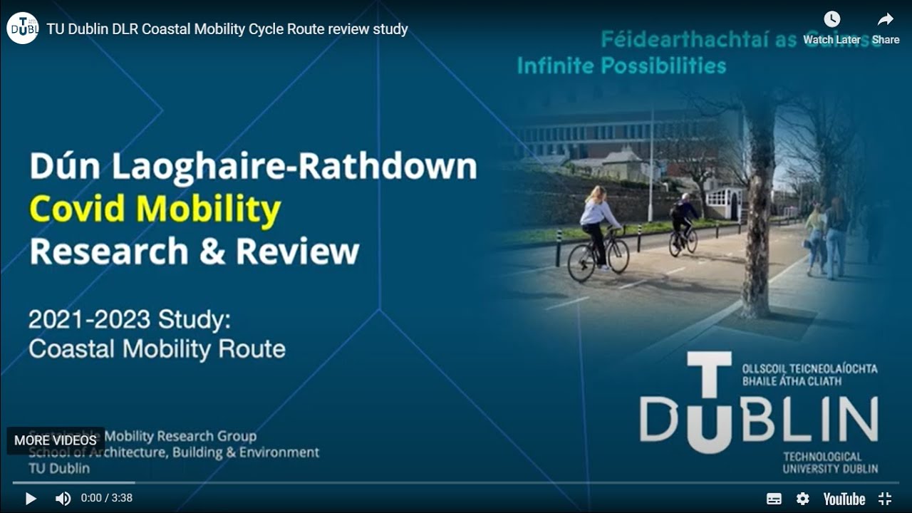 TU Dublin DLR Coastal Mobility Cycle Route review study (extended)