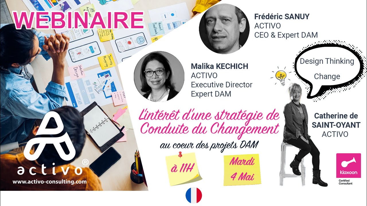 Webinaire - Int&eacute;r&ecirc;t d'une strat&eacute;gie de conduite du changement