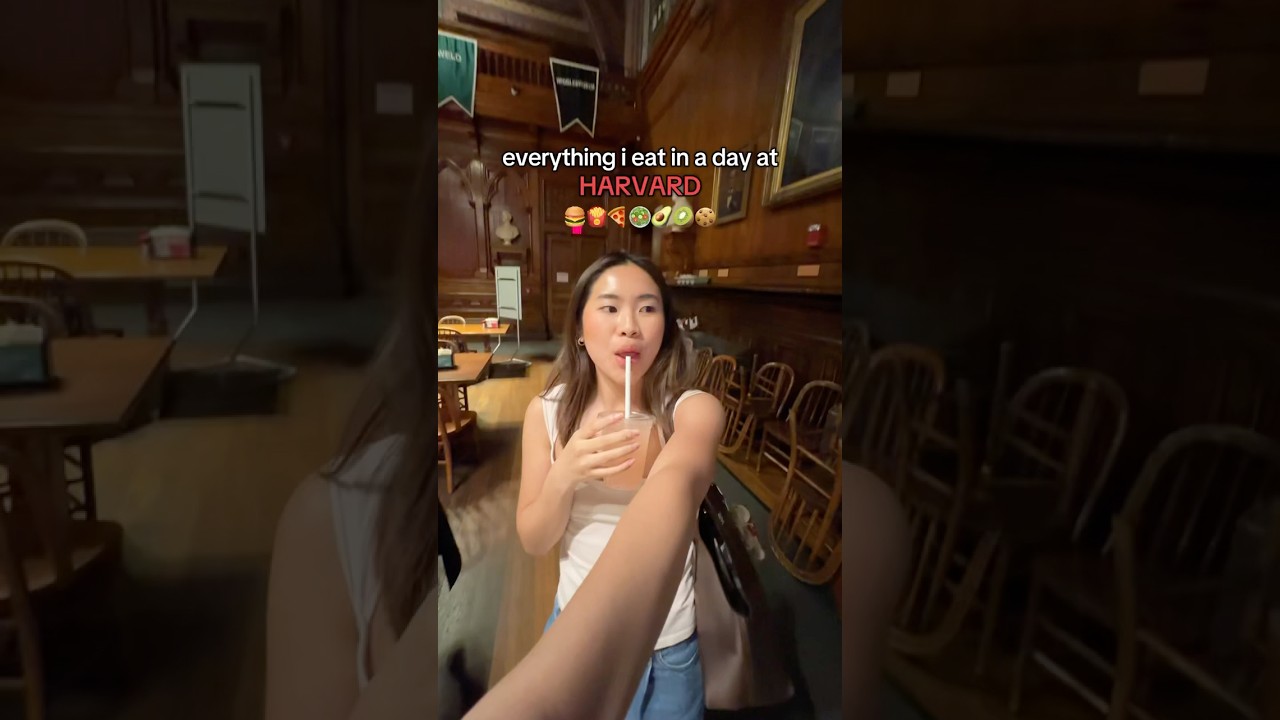 everything i eat in a day at harvard! 🥭🍌🍈🌟🫧🧇🥒