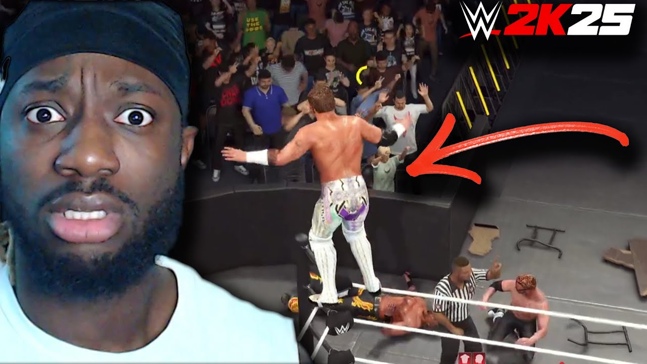INSANE 6 MAN AEW MATCH WAS NEVER GOING TO END WWE 2K25