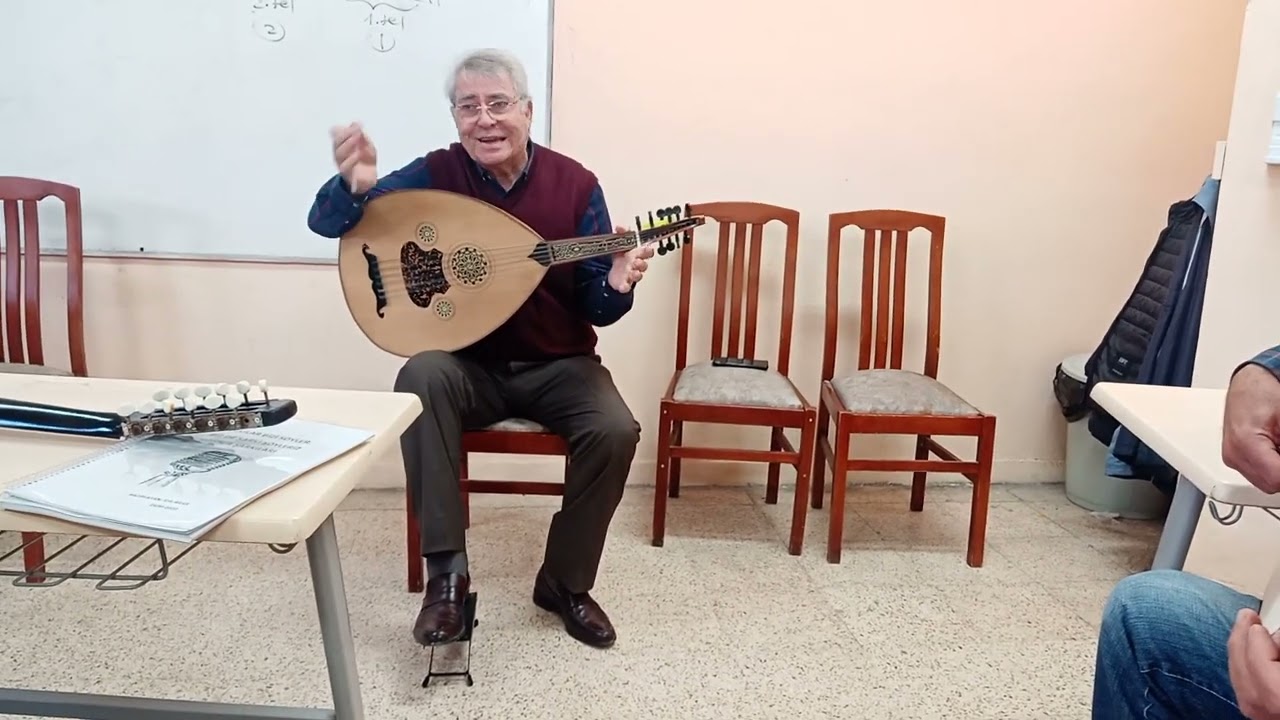 Ud dersi-1 Uda başlangıç. Udun tutuşu, ud tanıtımı, Mehmet Bozkaya.