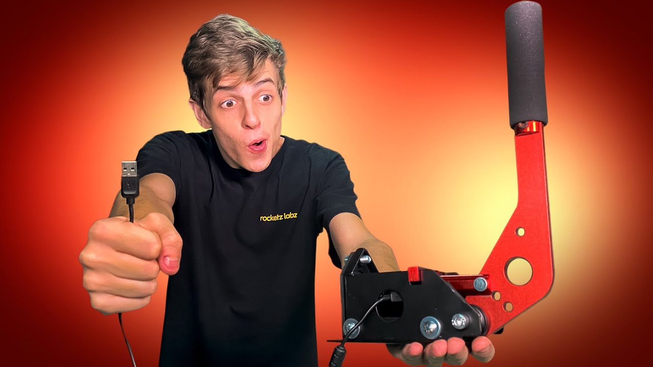 FIZ UM FREIO DE MÃO USB PARA DRIFT