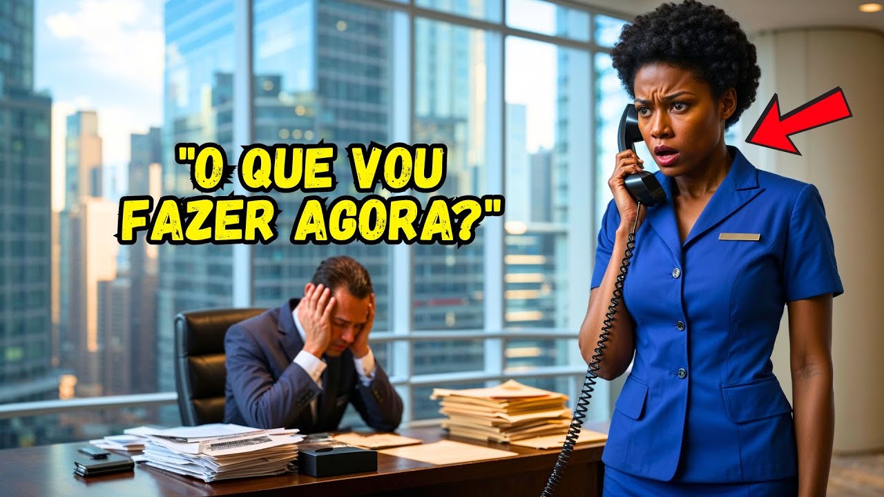 Faxineira negra atende uma ligação estrangeira — e acaba salvando o maior cliente do CEO bilionário