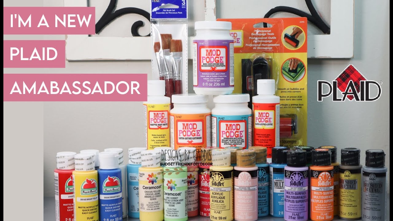 PLAID CRAFTS | WHAT'S IN THE BOX | PLAID AMBASSADOR