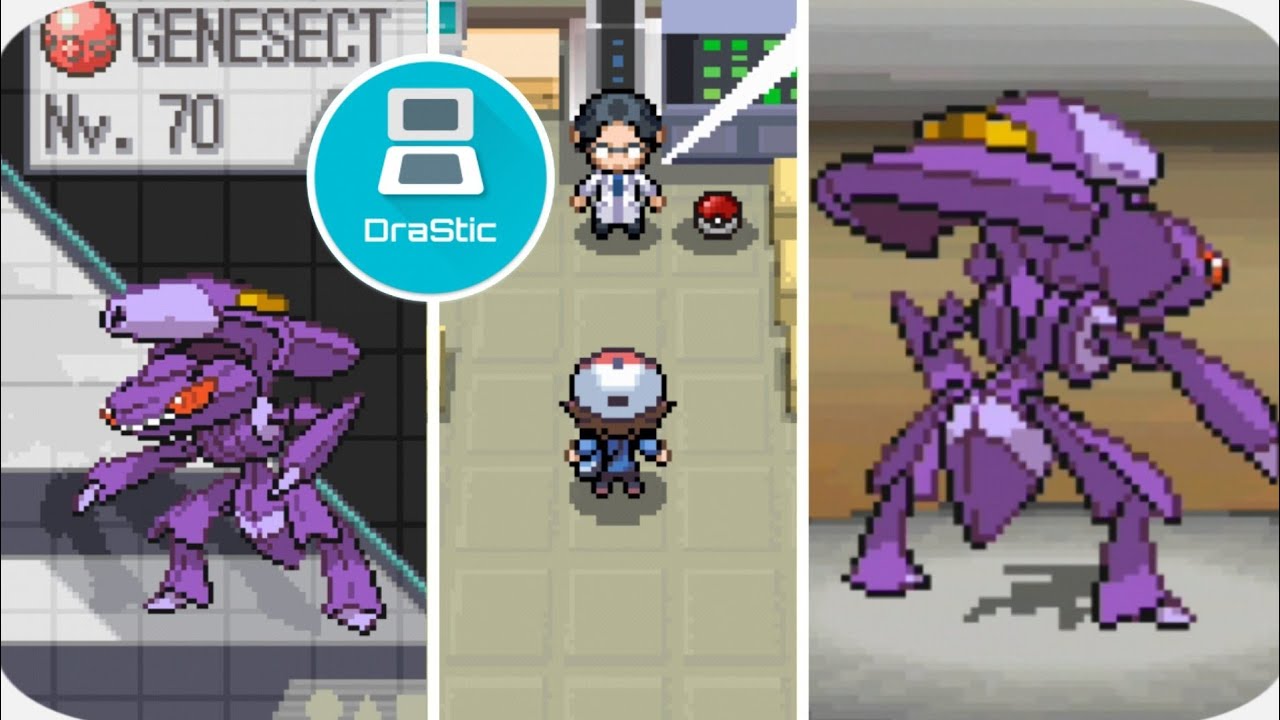 Cheat Genesect de Evento | Pokémon Blanco y Negro para emulador de Android Drastic