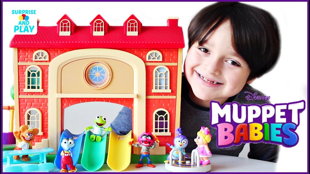 Muppet Babies Schoolhouse Playset and Playroom Figures Set Muppet Babies Toys