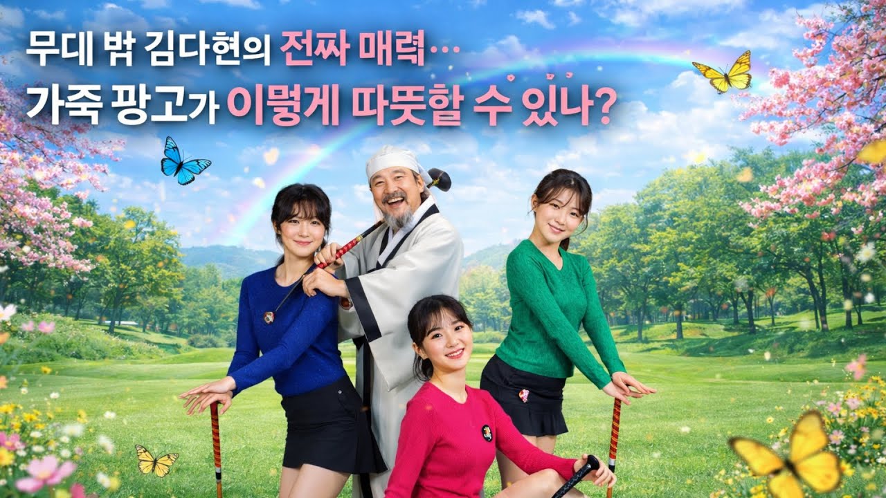 무대 밖 김다현의 진짜 매력… 가족 광고가 이렇게 따뜻할 수 있나. 중장년층 마음 저격! 김다현 가족 광고가 화제가 된 이유