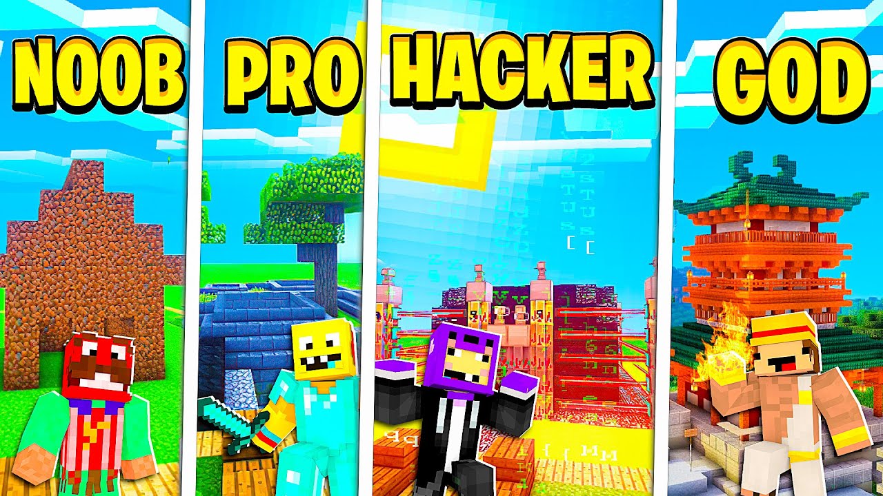 *CONSTRUIMOS un BUNKER IMPOSIBLE de DESTRUIR NOOB vs PRO vs HACKER vs GOD*