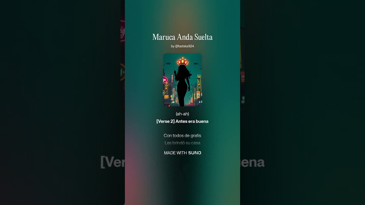 Maruca Anda Suelta