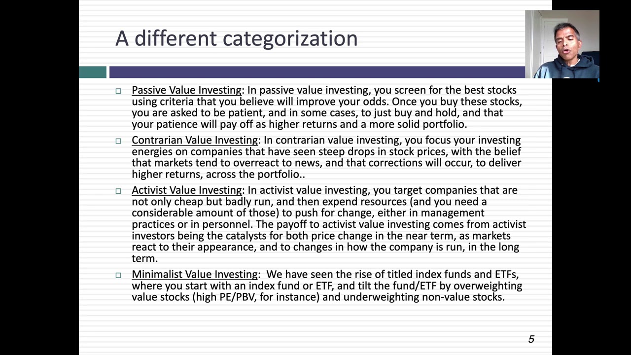 Value Investing I: The Back Story!