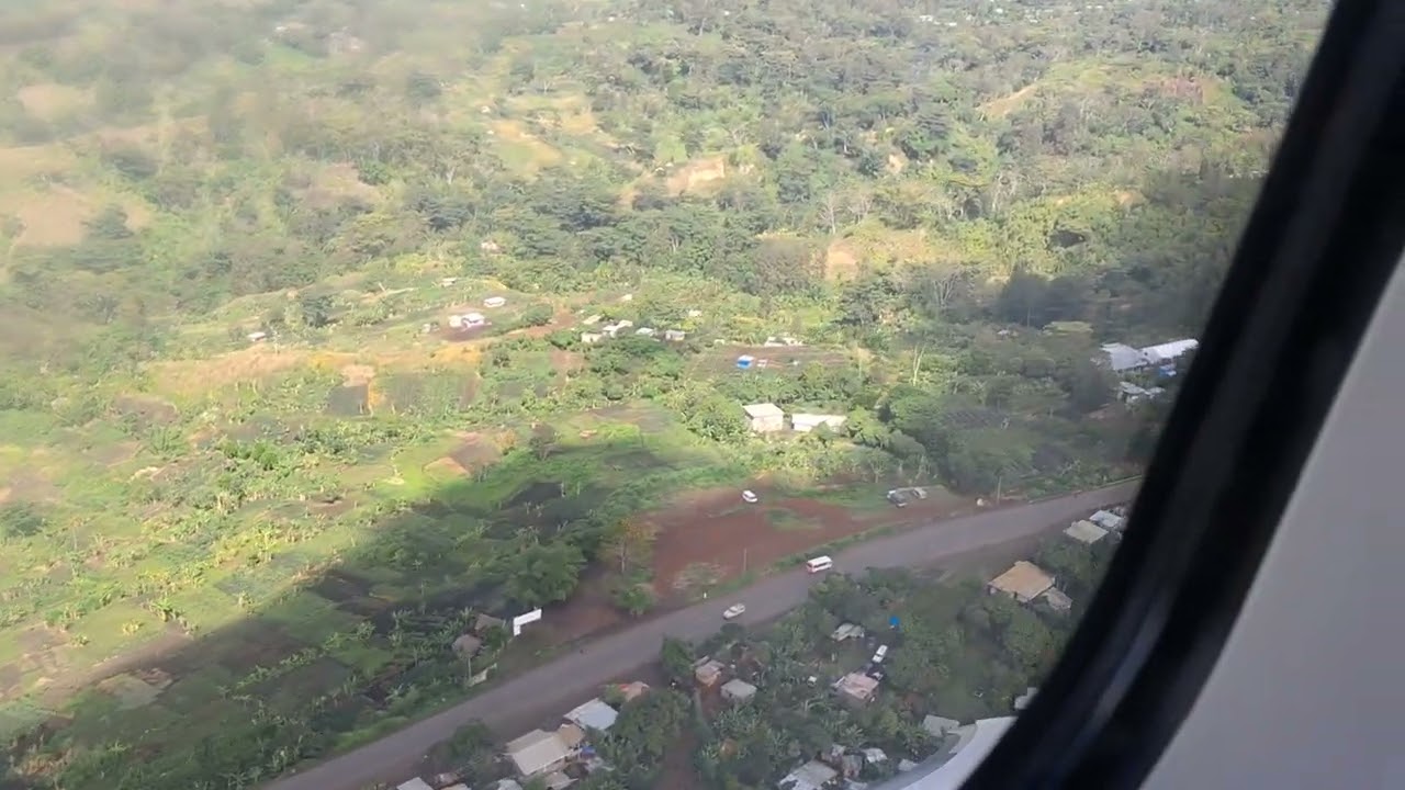Touching down, paragon, Faniufa, Mambu Market.@Arriving back from Pom.🥳