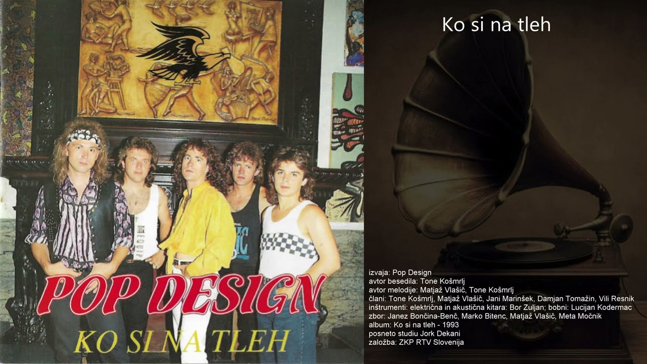 Ko si na tleh - Pop Design