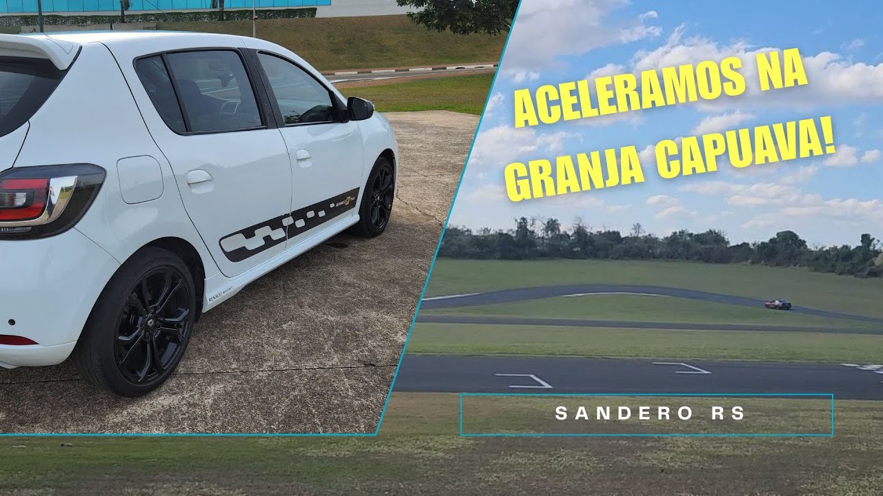 Sandero RS - Track Day na Granja Capuava