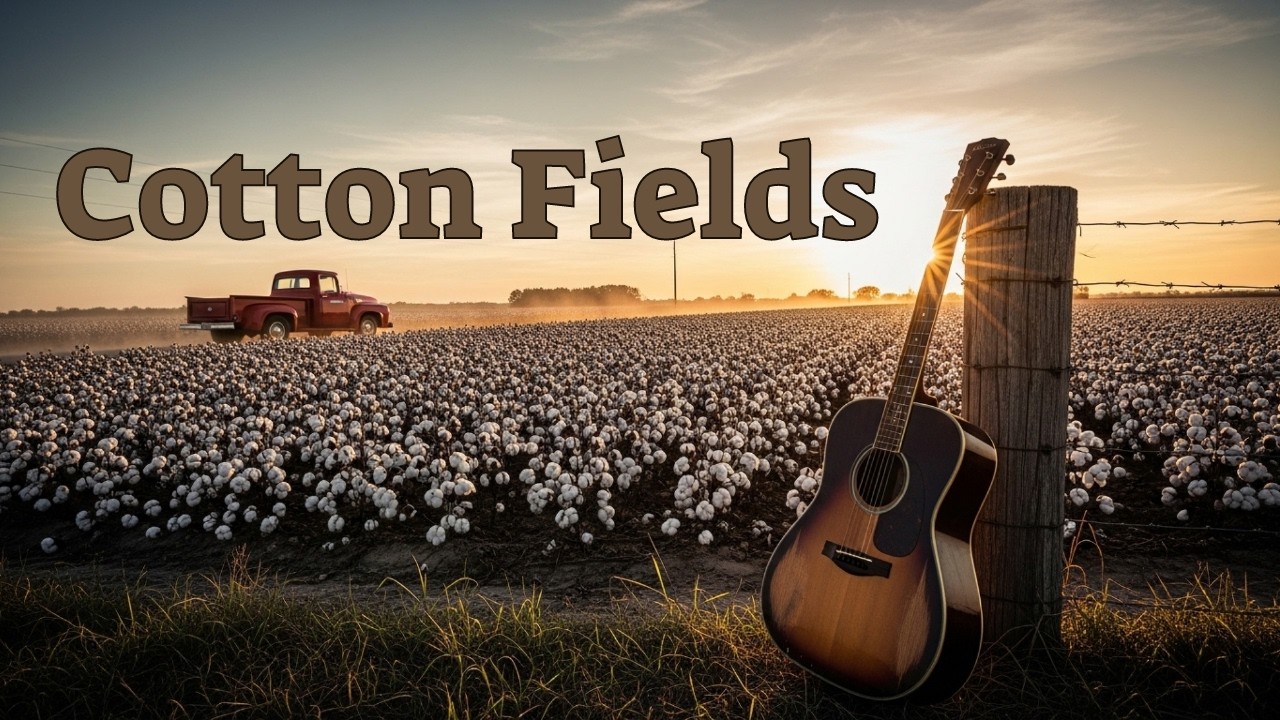 Cotton Fields Back Home | Johnny Cash / Waylon Jennings Style Cover