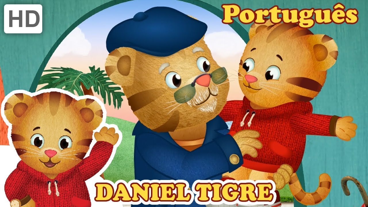 Daniel Tigre em Português 🐯👴🏿 Obrigado Vovô Tigre (Episódios Completos)
