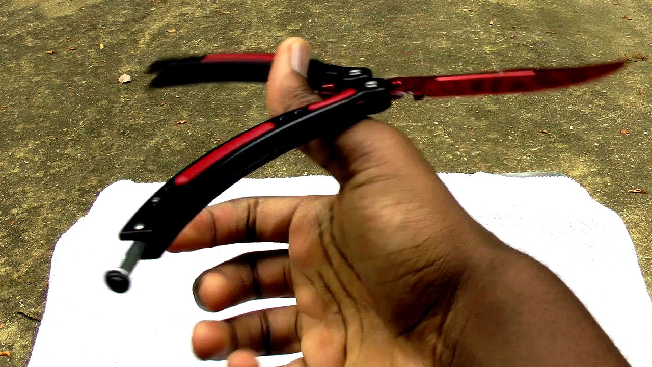 $40 CS:Go butterfly knife (trainer) [Full Review] (60fps)