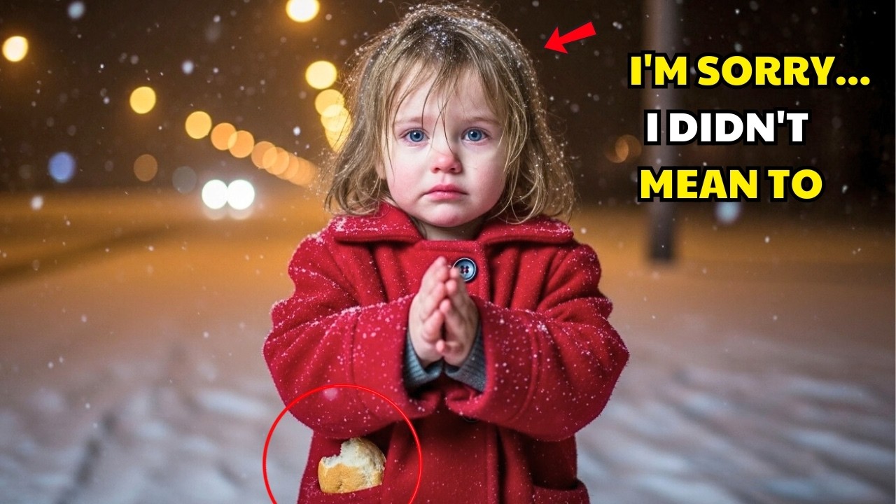 A BILLIONAIRE CATCHES A POOR LITTLE GIRL HIDING BREAD IN HER JACKET — THE REASON SHATTERS HIS WORLD