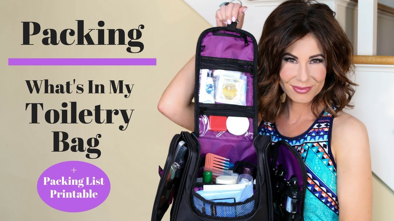 What's In My Travel TOILETRY BAG | PACKING TIPS | TRAVEL
