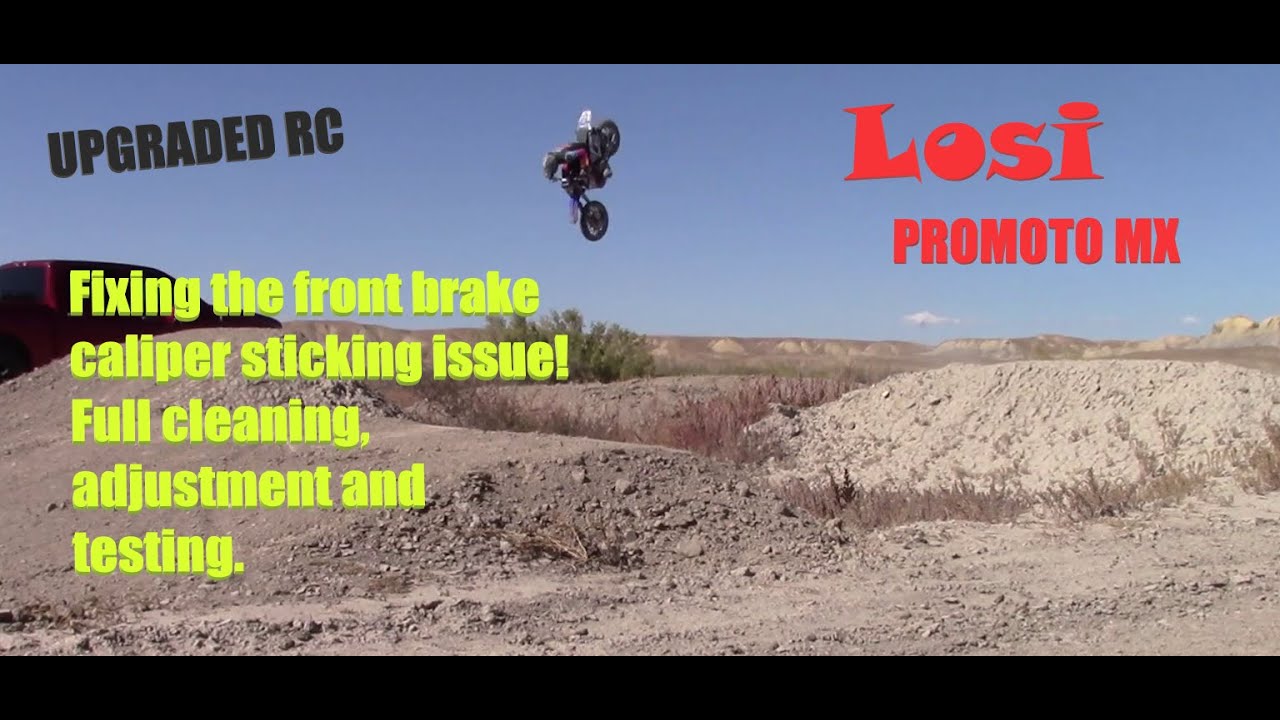 Fixed the Sticky front brake caliper on the PROMOTO MX!