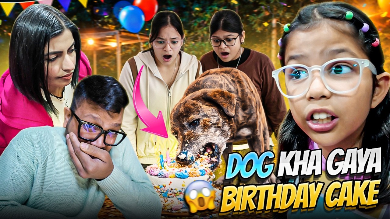 Dog ने खा लिया हमारा Birthday Cake 😭| Adi’s Twin Cousins' Birthday Camping Vlog | Family Connection