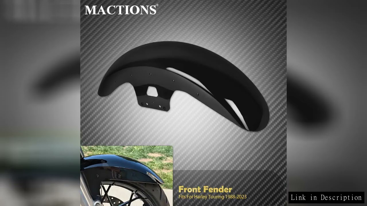 Motorcycle 19'' Wheels Wrap Fender Front Mudguard For Harley Touring Road King Electra Road Street G