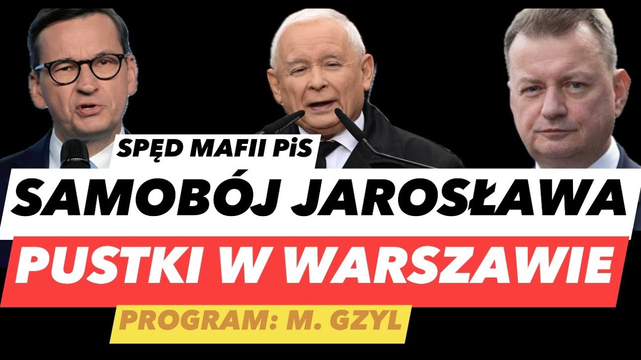 PROTEST PiS – KOMPROMITACJA KACZYŃSKIEGO❗️GARSTKA MOTŁOCHU W WARSZAWIE I ZNAMY NOWY PREMIER PiS