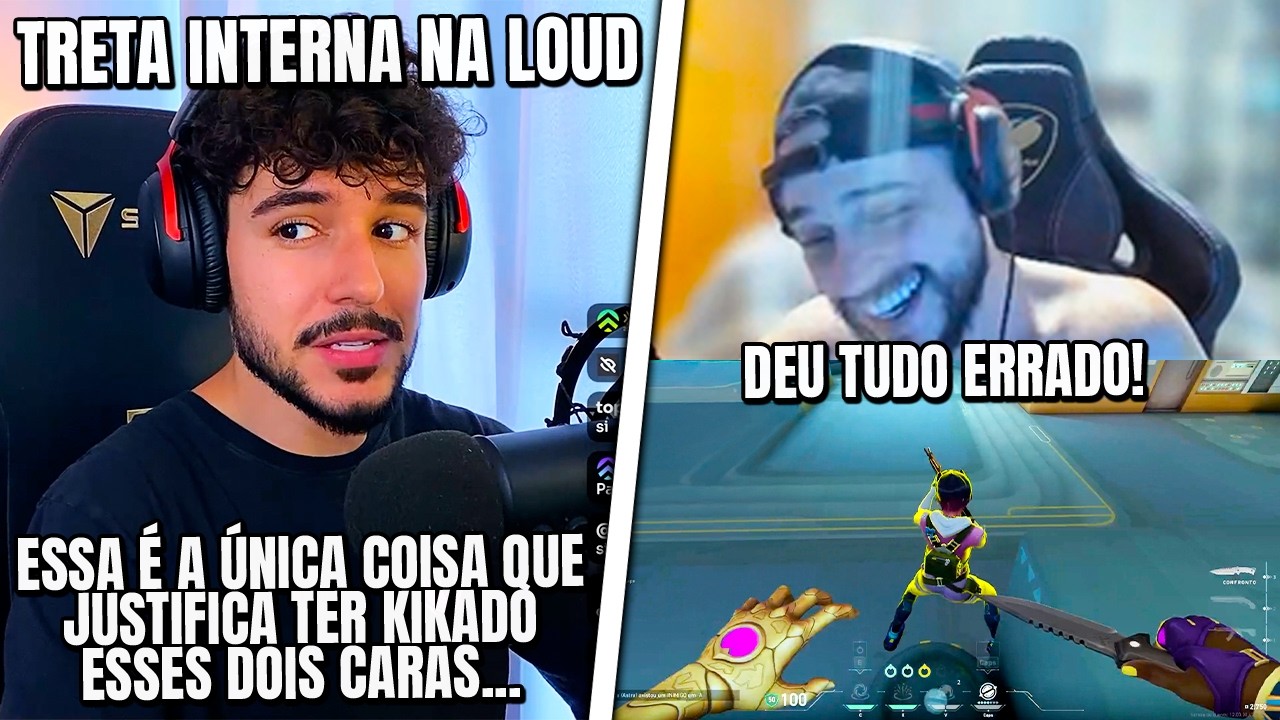 NYANG COMENTOU SOBRE MUDANÇAS NO TIME DA LOUD! RDO PASSOU MAL DE RIR COM SUA JOGADA - VALORANT