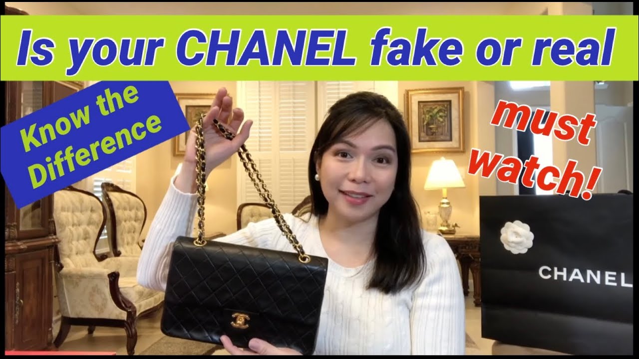Обзор классической сумки Chanel с клапаном | подделка или оригинал?