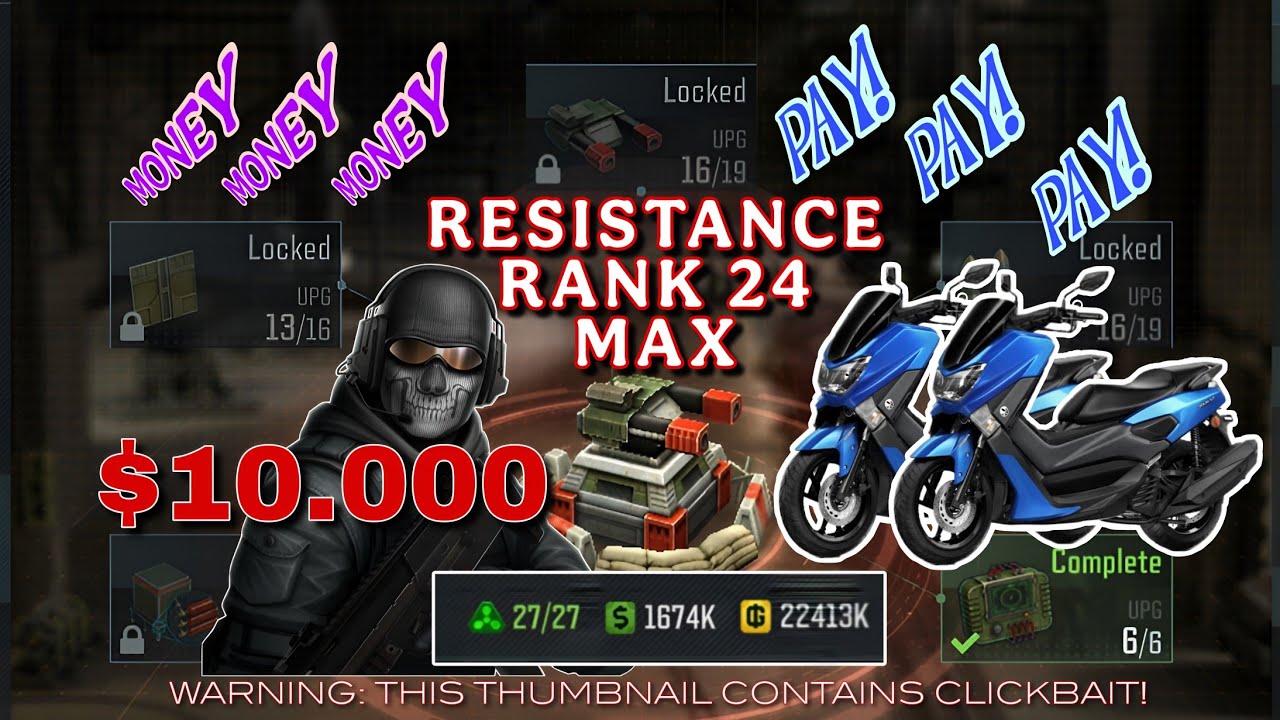 HAR MAX Resistance Rank 24 || Art Of War 3